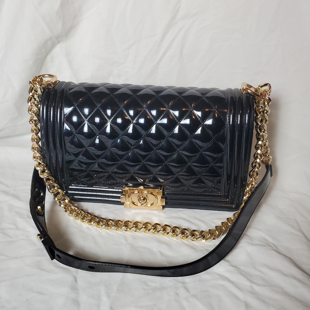 Toyboy Jelly Crossbody Bag Black